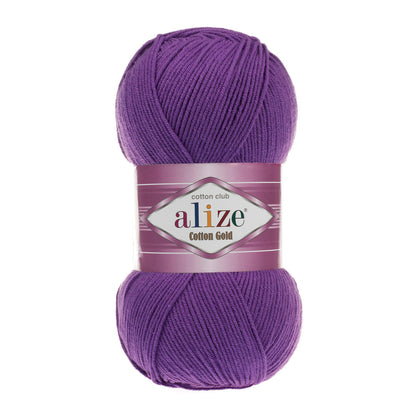 Alize Cotton Gold mezgimo siūlai 100g (medvilnė, akrilanas)