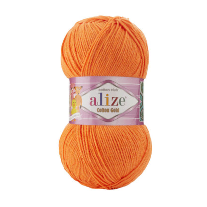 Alize Cotton Gold mezgimo siūlai 100g (medvilnė, akrilanas)