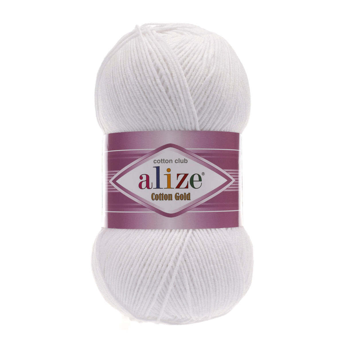 Alize Cotton Gold mezgimo siūlai 100g (medvilnė, akrilanas)