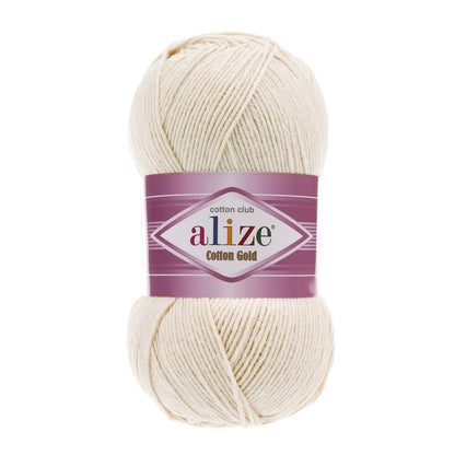 Alize Cotton Gold mezgimo siūlai 100g (medvilnė, akrilanas)