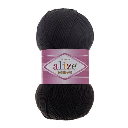 Alize Cotton Gold mezgimo siūlai 100g (medvilnė, akrilanas)