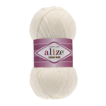 Alize Cotton Gold mezgimo siūlai 100g (medvilnė, akrilanas)