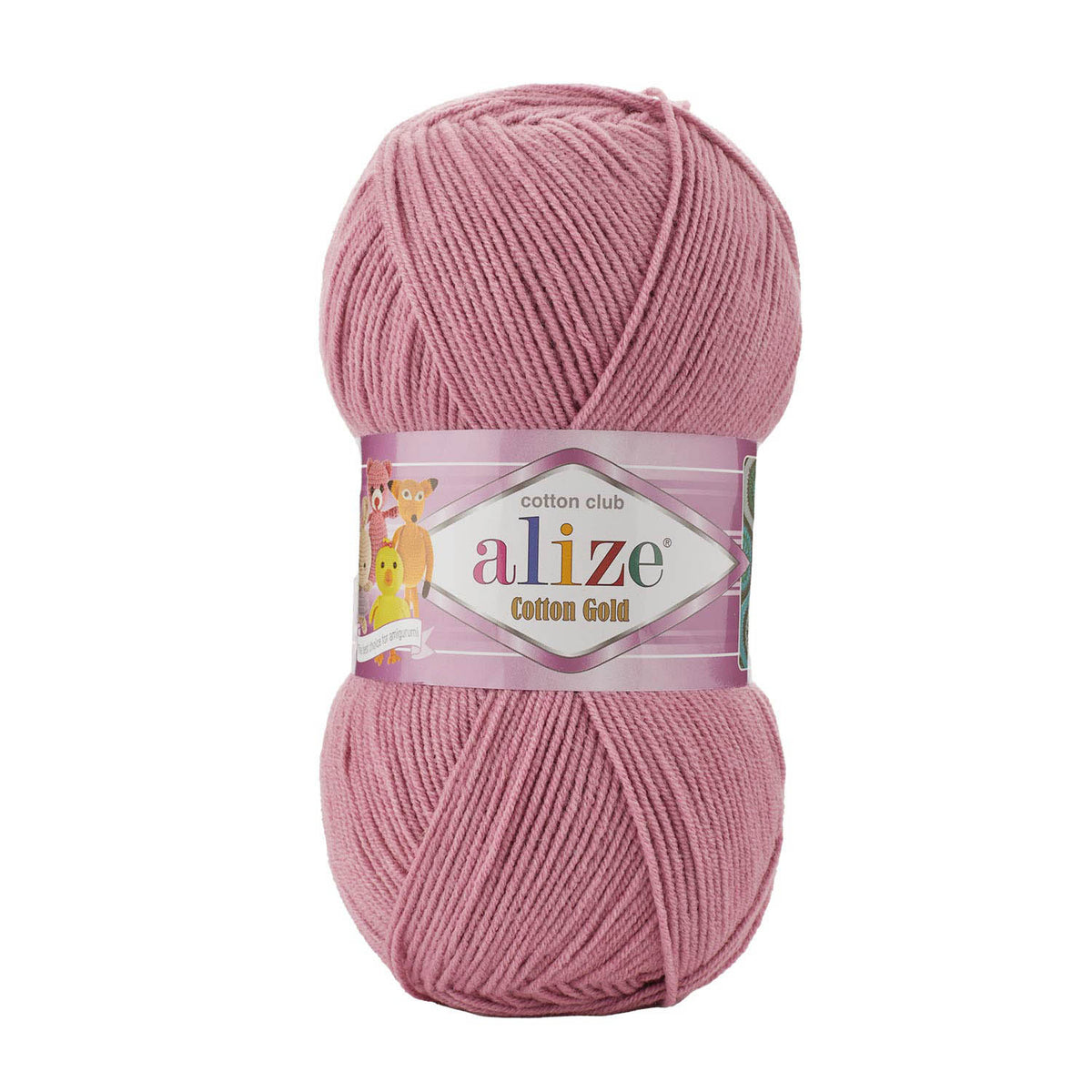 Alize Cotton Gold mezgimo siūlai 100g (medvilnė, akrilanas)