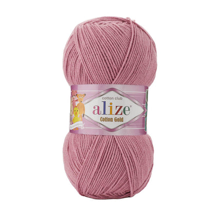 Alize Cotton Gold mezgimo siūlai 100g (medvilnė, akrilanas)