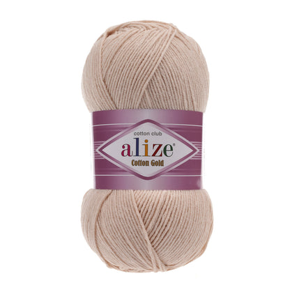 Alize Cotton Gold mezgimo siūlai 100g (medvilnė, akrilanas)