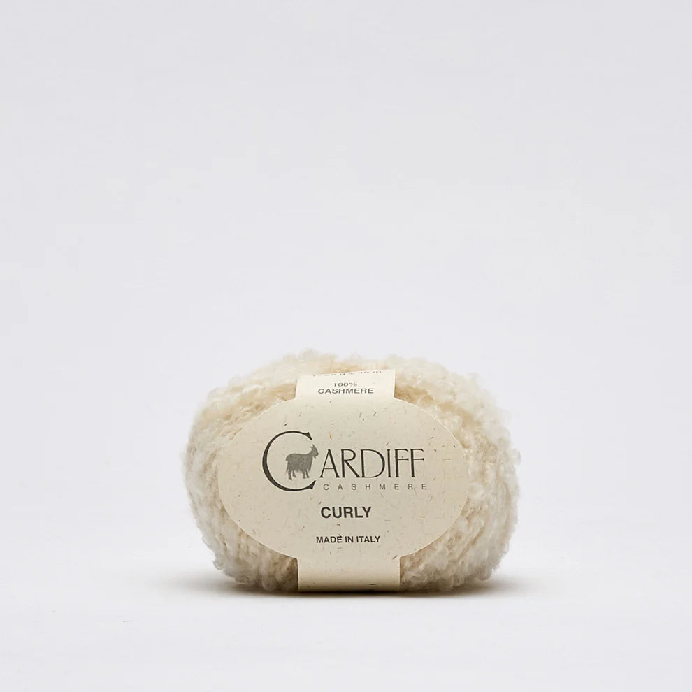 Cardiff Curly mezgimo siūlai 25g (kašmyras)