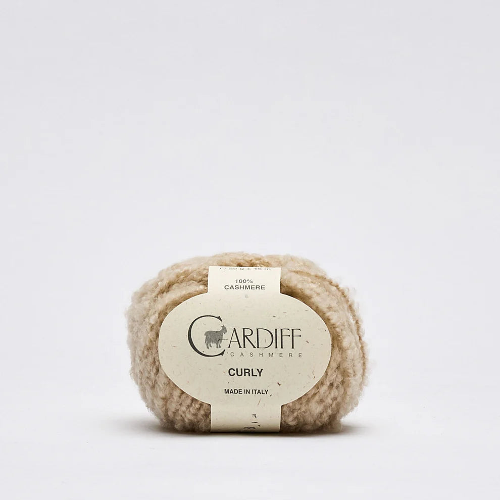 Cardiff Curly mezgimo siūlai 25g (kašmyras)