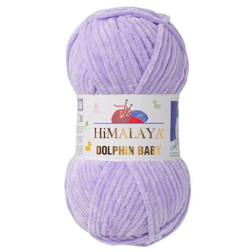 Himalaya Dolphin Baby mezgimo siūlai 100g (poliesteris-pliušas) - Pasaulio Siūlai