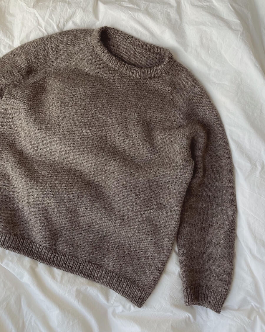 PetiteKnit Hanstholm Sweater Man - Schema