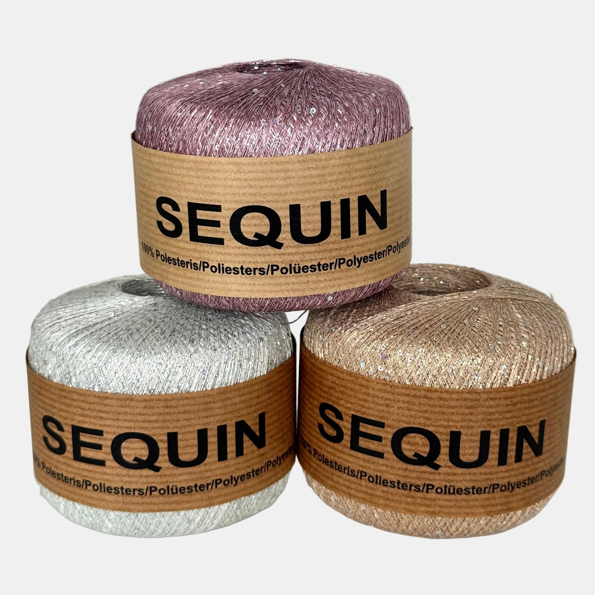 Midara Sequin siūlai 50g (poliesteris)