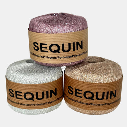 Midara Sequin siūlai 50g (poliesteris)