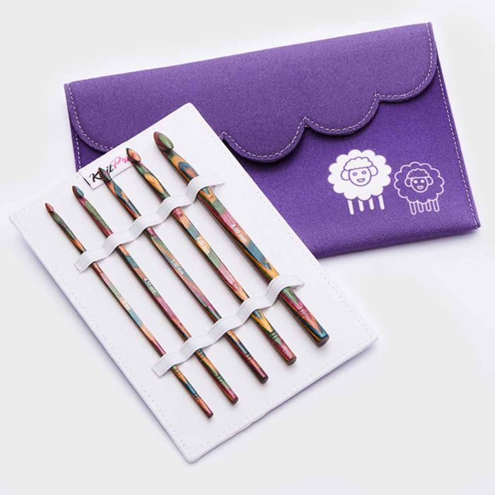 KnitPro Symfonie medinių vąšelių rinkinys 5vnt.
