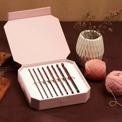 KnitPro Symfonie Rose vąšelių rinkinys dovanų dėžutėje