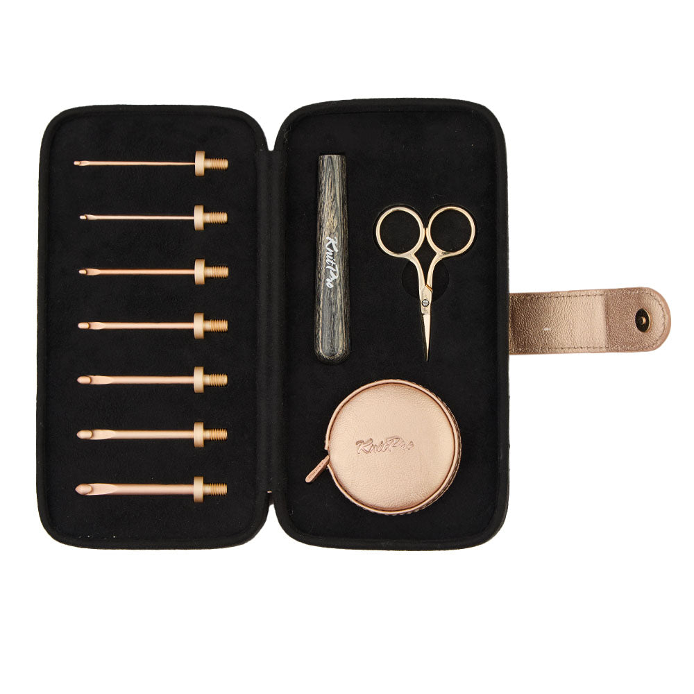 KnitPro Oasis prisukamų vąšelių rinkinys 2.0-5.0mm