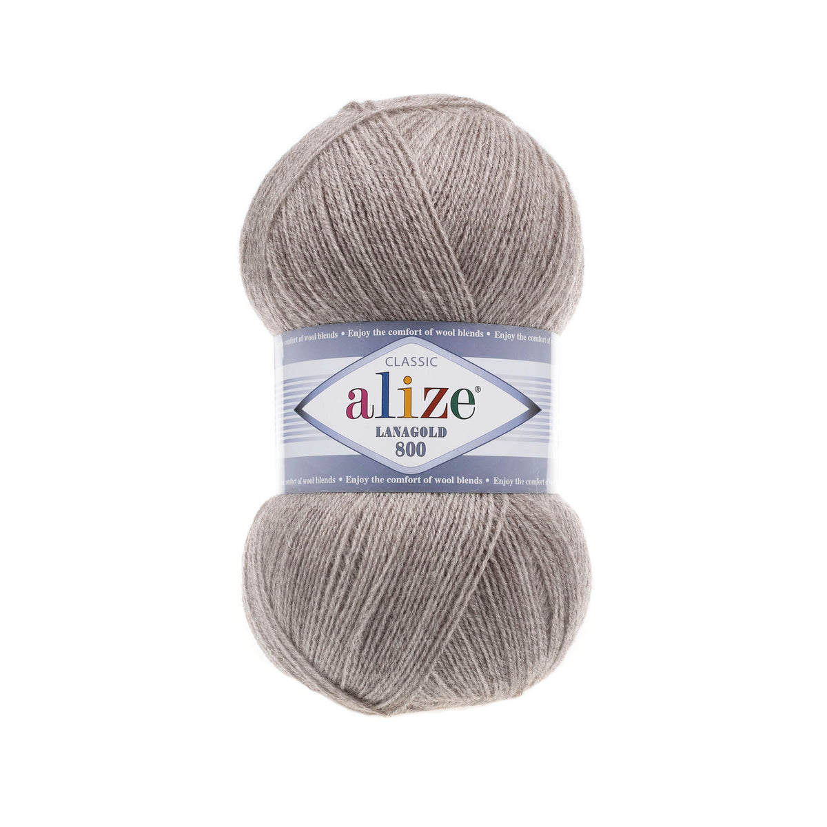 Alize Lanagold 800 siūlai 100g (vilna, akrilanas)
