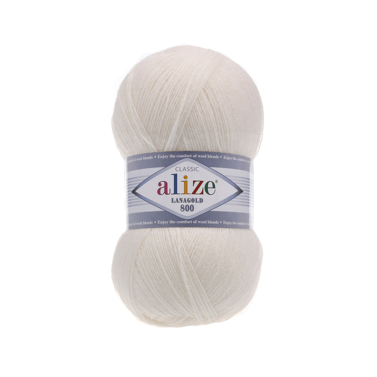 Alize Lanagold 800 siūlai 100g (vilna, akrilanas)