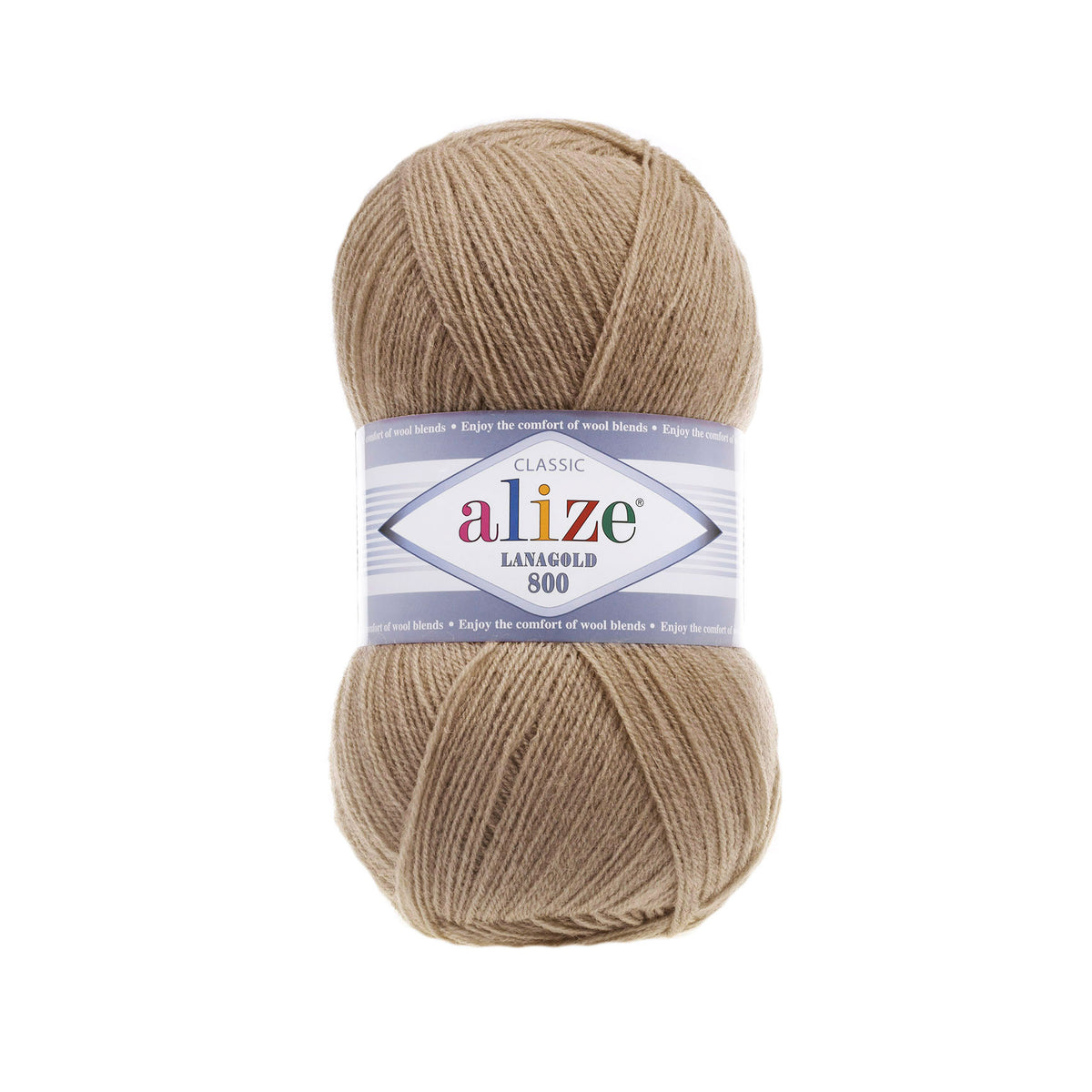 Alize Lanagold 800 siūlai 100g (vilna, akrilanas)