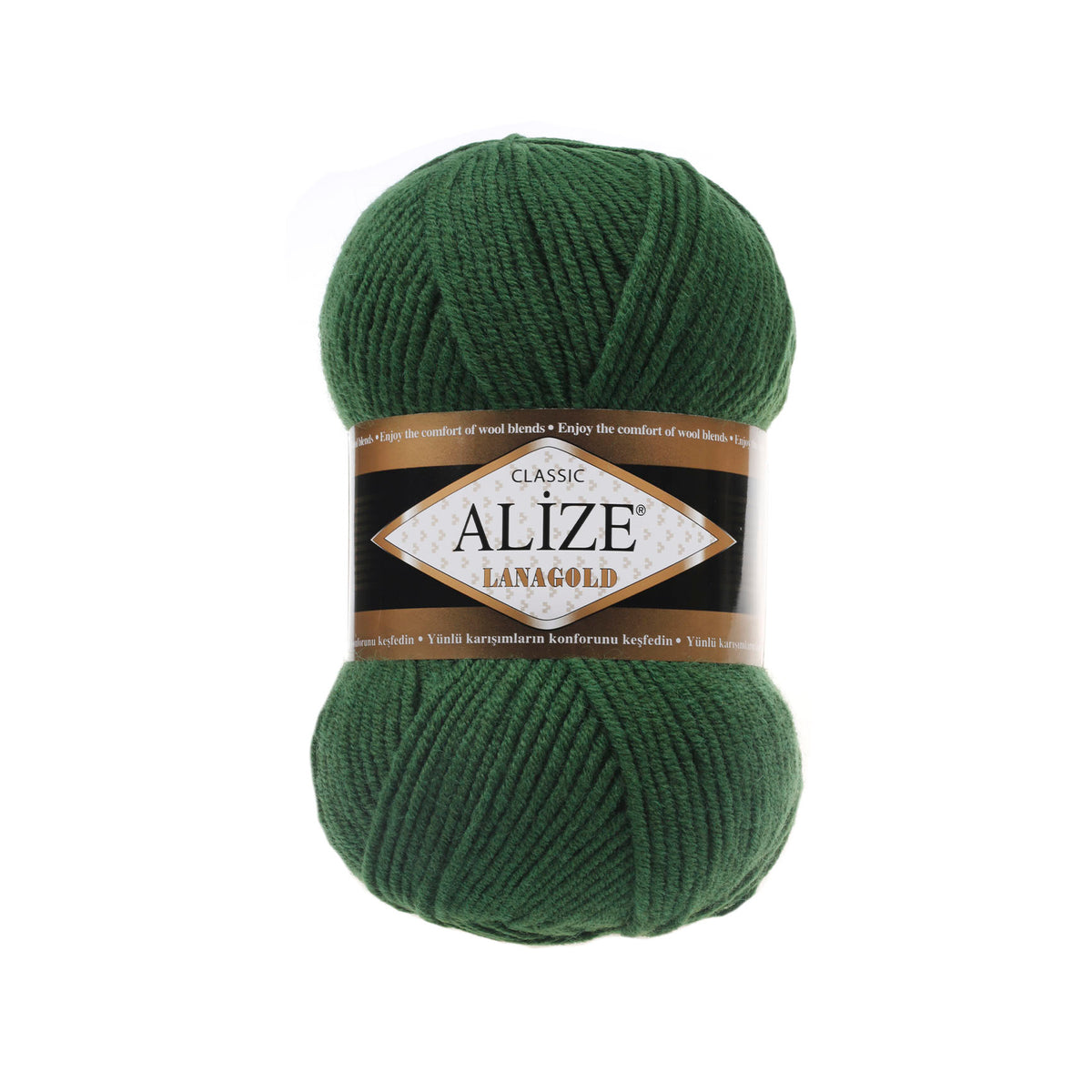 Alize Lanagold mezgimo siūlai 100g (vilna, akrilanas)