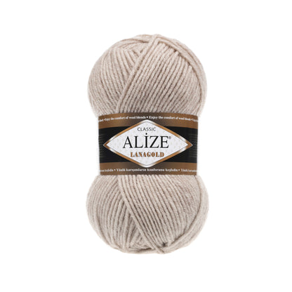 Alize Lanagold mezgimo siūlai 100g (vilna, akrilanas)