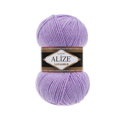 Alize Lanagold mezgimo siūlai 100g (vilna, akrilanas)