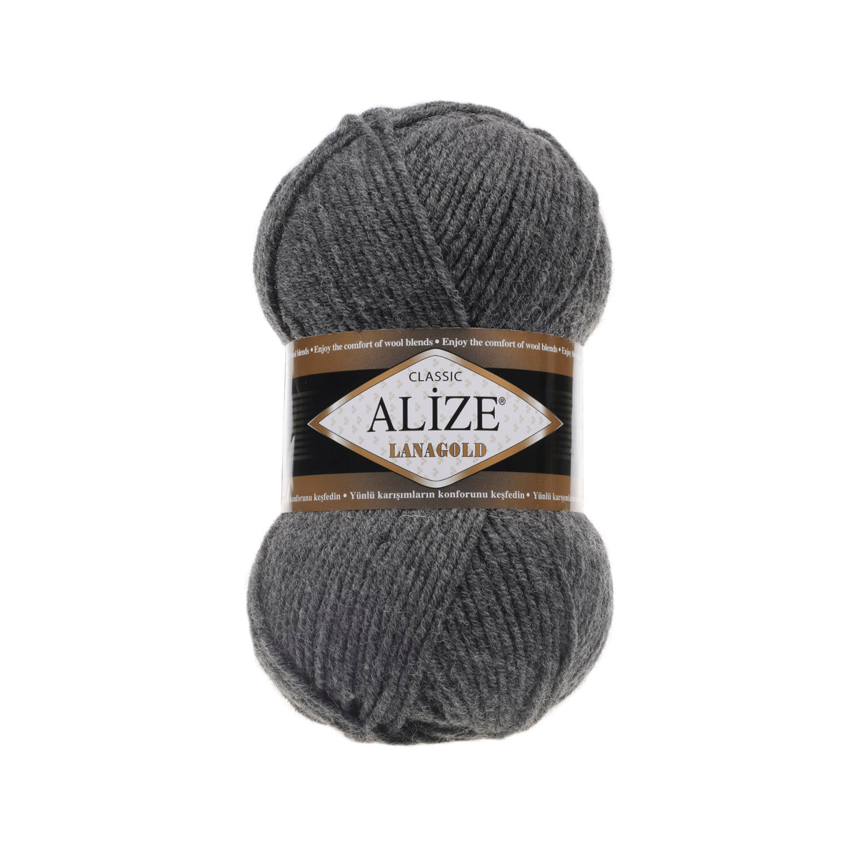 Alize Lanagold mezgimo siūlai 100g (vilna, akrilanas)