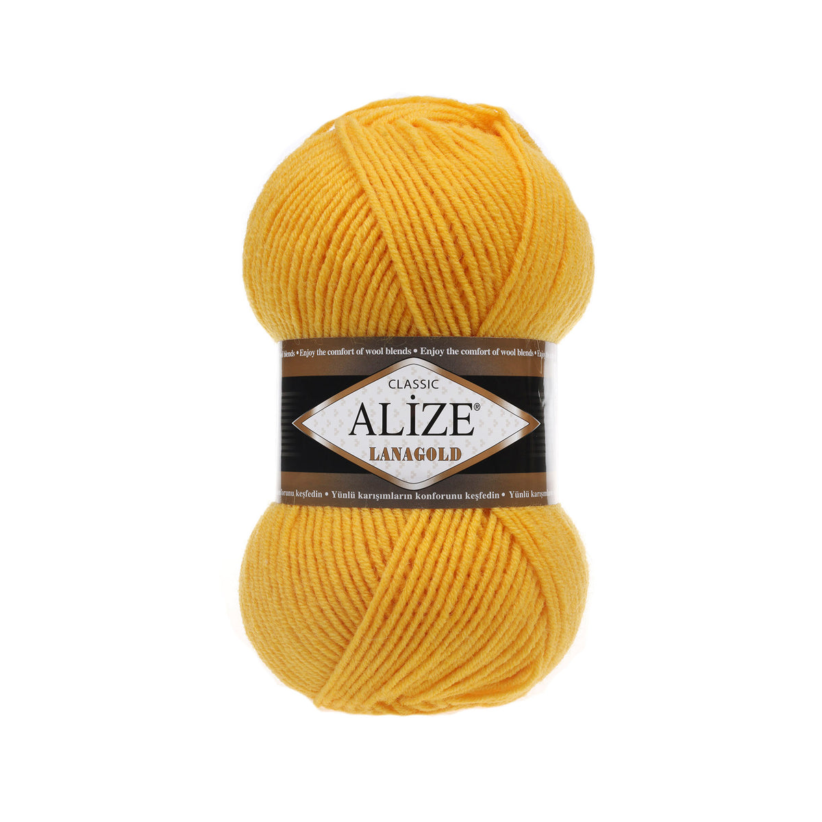 Alize Lanagold mezgimo siūlai 100g (vilna, akrilanas)