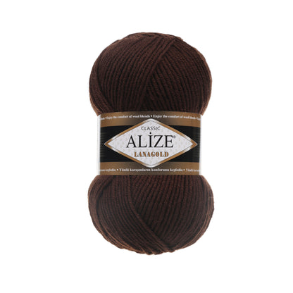 Alize Lanagold mezgimo siūlai 100g (vilna, akrilanas)