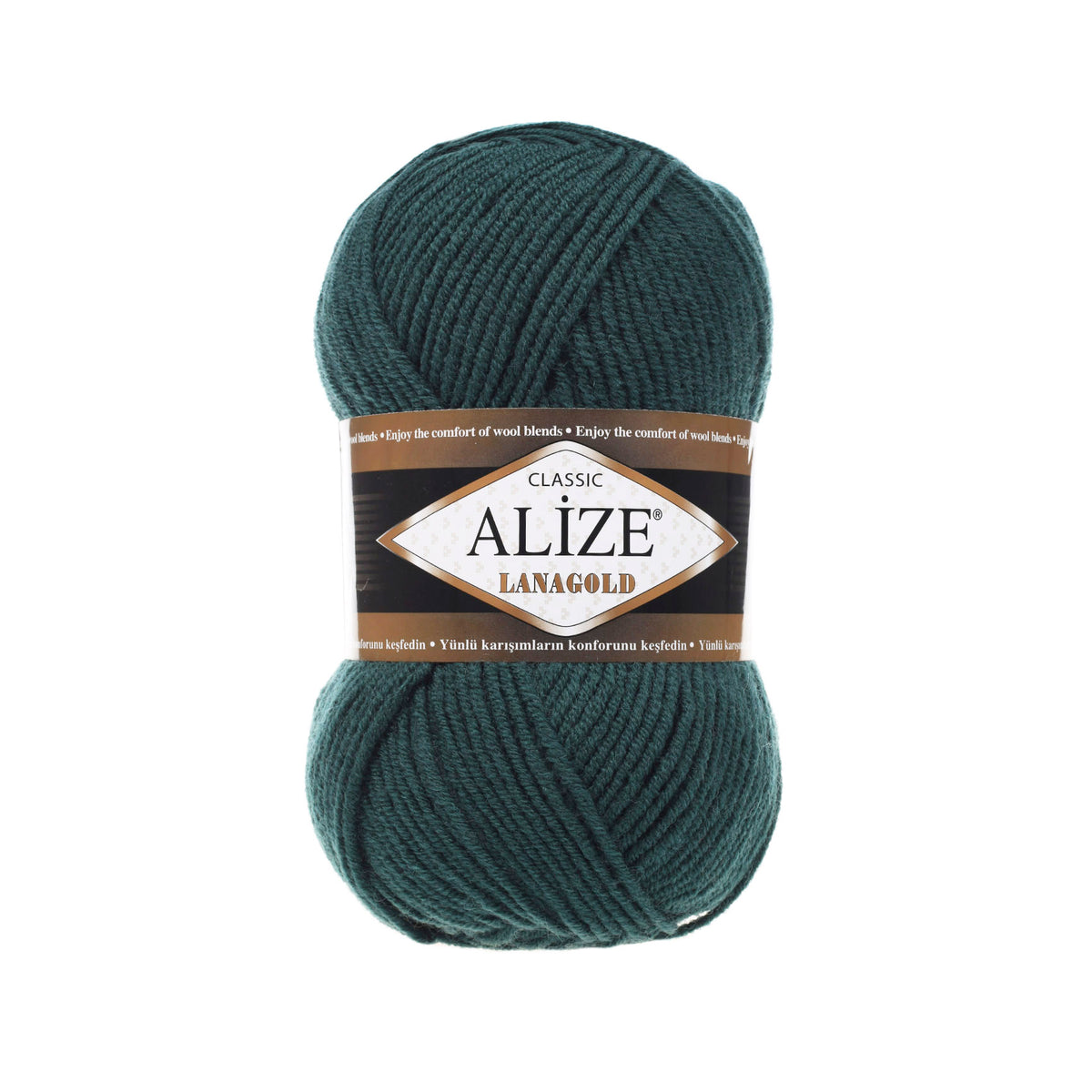 Alize Lanagold mezgimo siūlai 100g (vilna, akrilanas)