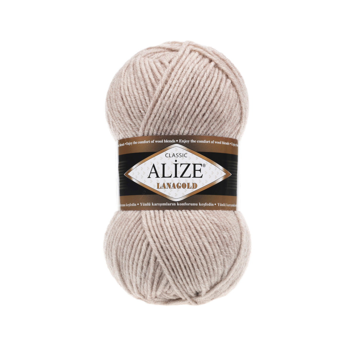 Alize Lanagold mezgimo siūlai 100g (vilna, akrilanas)