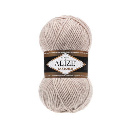 Alize Lanagold mezgimo siūlai 100g (vilna, akrilanas)