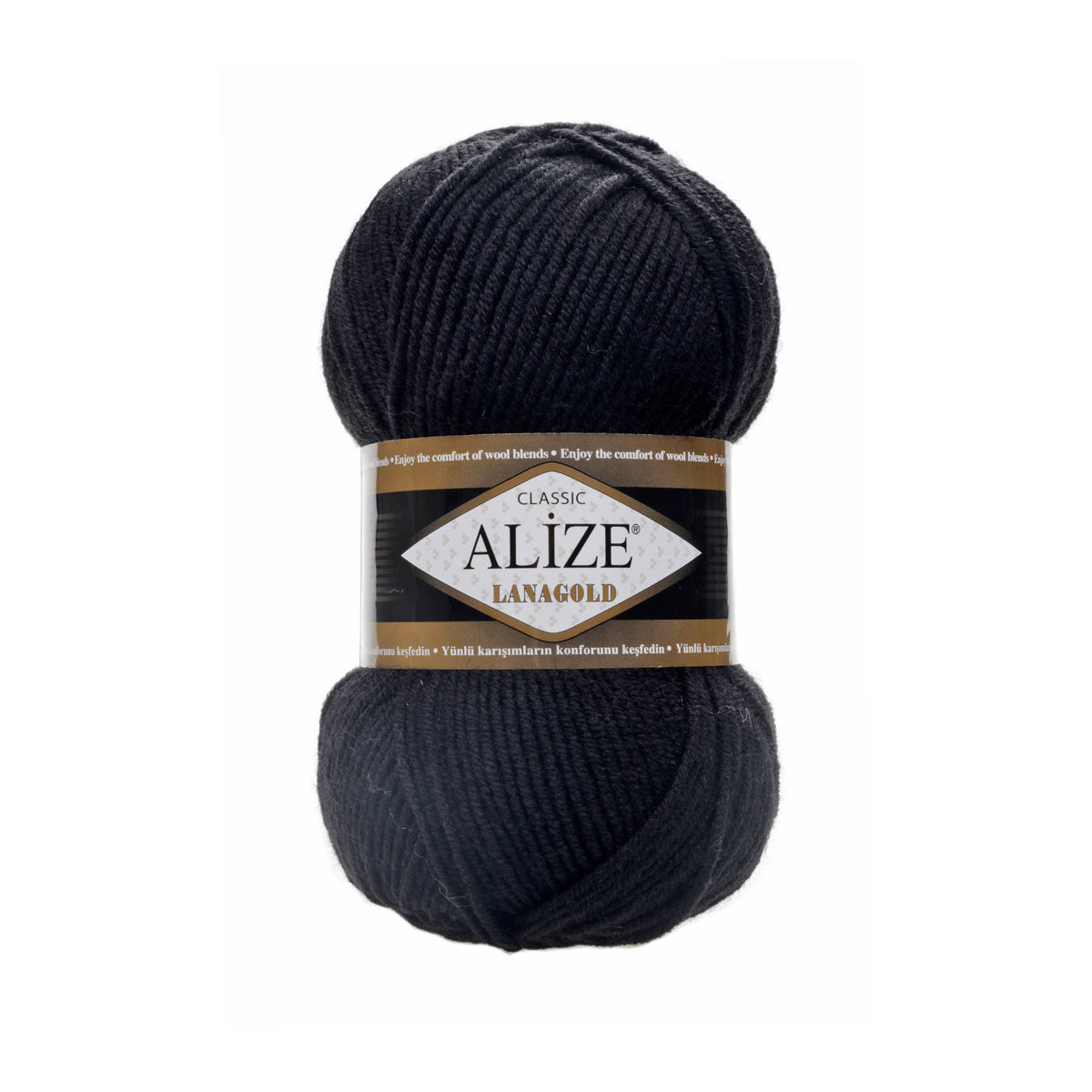 Alize Lanagold mezgimo siūlai 100g (vilna, akrilanas)