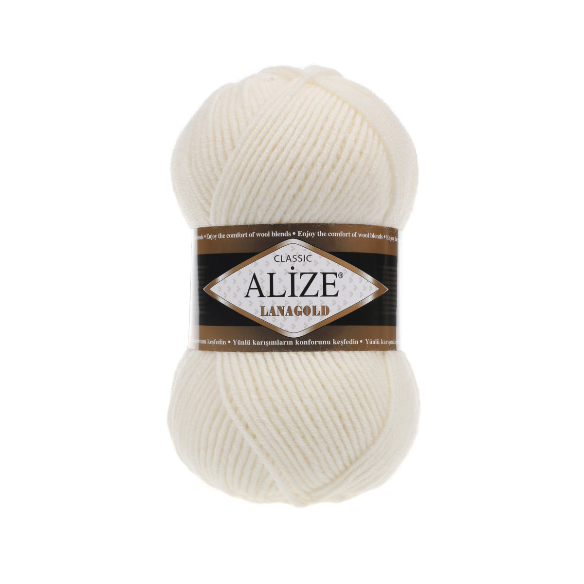 Alize Lanagold mezgimo siūlai 100g (vilna, akrilanas)