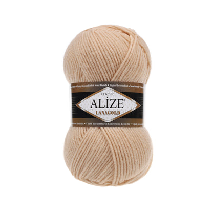 Alize Lanagold mezgimo siūlai 100g (vilna, akrilanas)