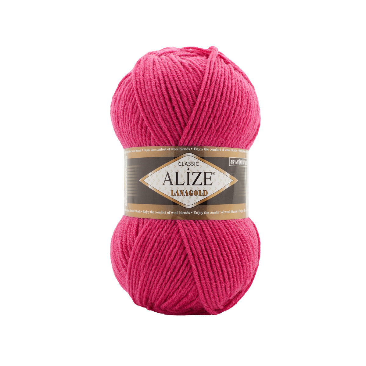 Alize Lanagold mezgimo siūlai 100g (vilna, akrilanas)