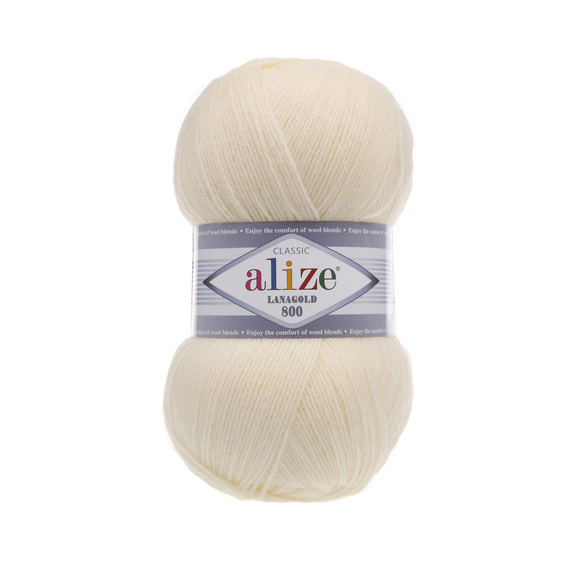 Alize Lanagold 800 siūlai 100g (vilna, akrilanas)