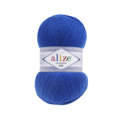 Alize Lanagold 800 siūlai 100g (vilna, akrilanas)