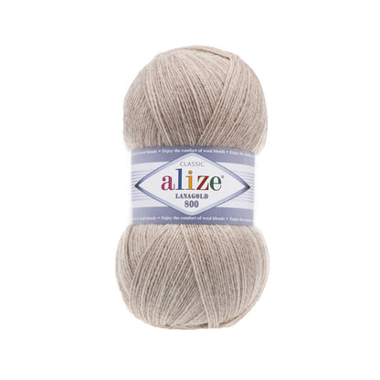 Alize Lanagold 800 siūlai 100g (vilna, akrilanas)
