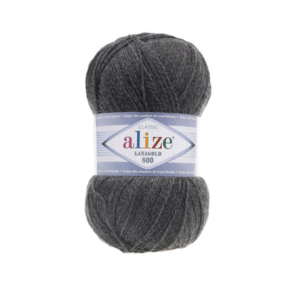 Alize Lanagold 800 siūlai 100g (vilna, akrilanas)