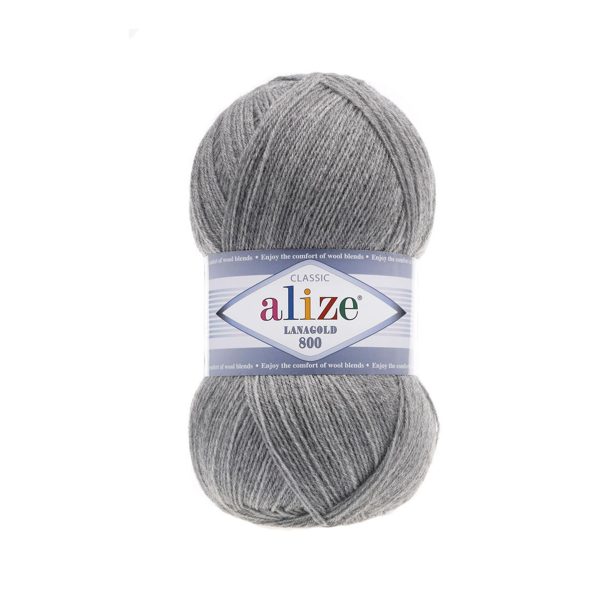 Alize Lanagold 800 siūlai 100g (vilna, akrilanas)