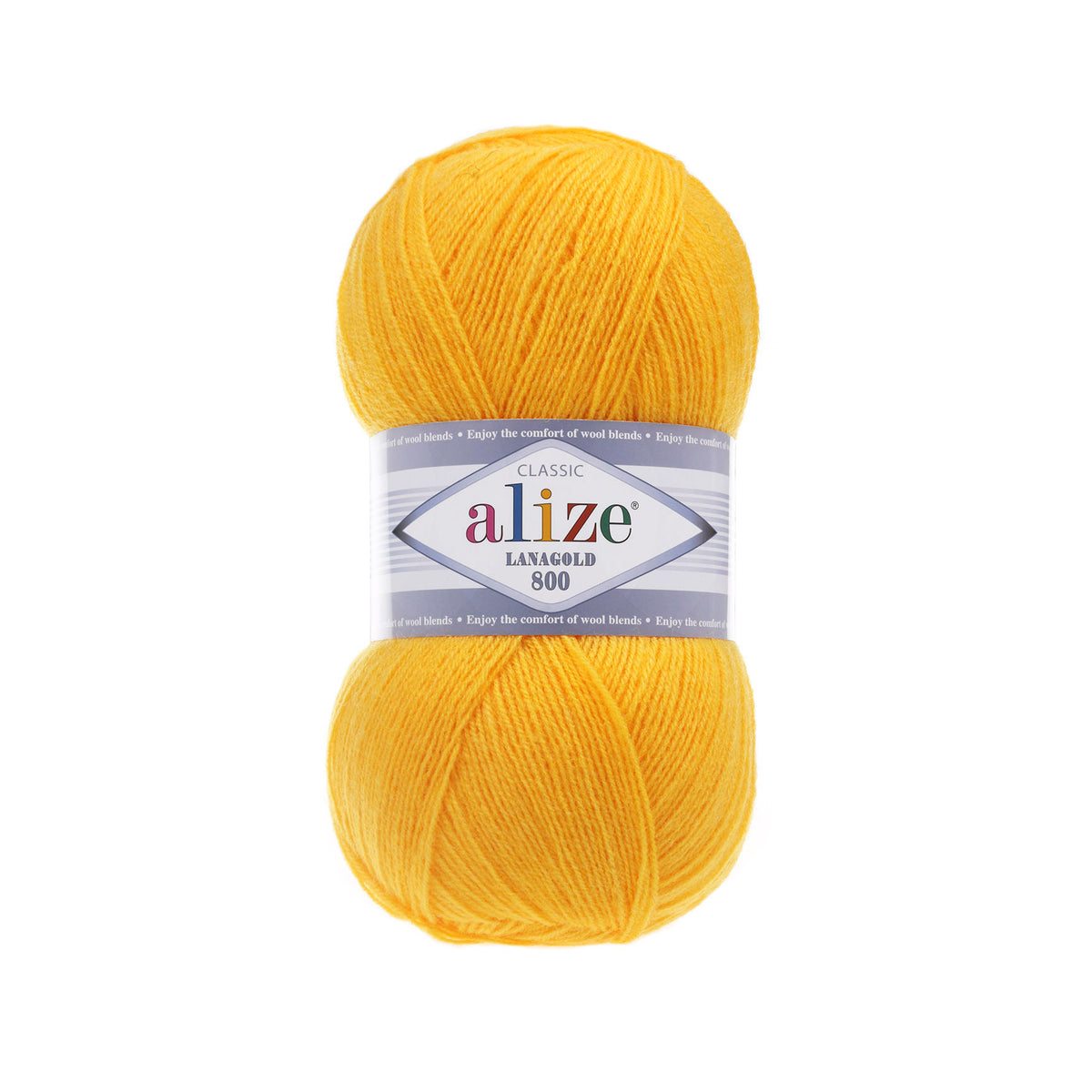 Alize Lanagold 800 siūlai 100g (vilna, akrilanas)