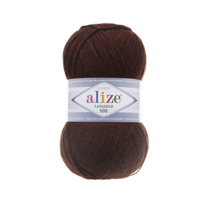 Alize Lanagold 800 siūlai 100g (vilna, akrilanas)