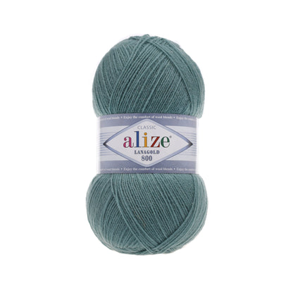Alize Lanagold 800 siūlai 100g (vilna, akrilanas)