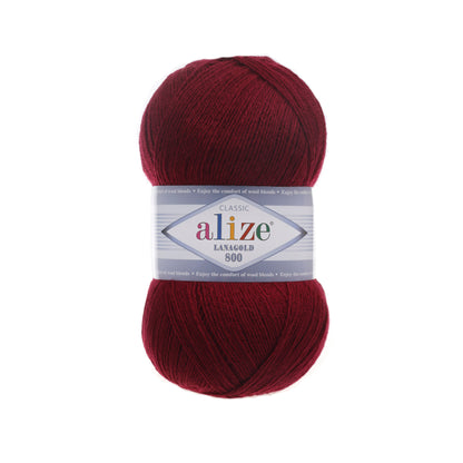 Alize Lanagold 800 siūlai 100g (vilna, akrilanas)