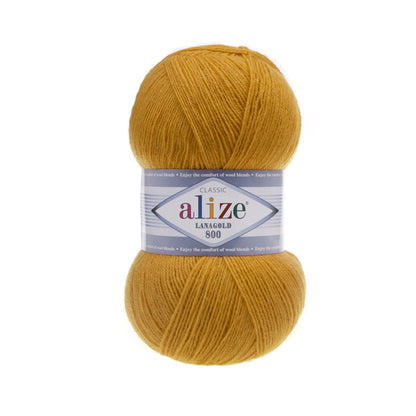 Alize Lanagold 800 siūlai 100g (vilna, akrilanas)