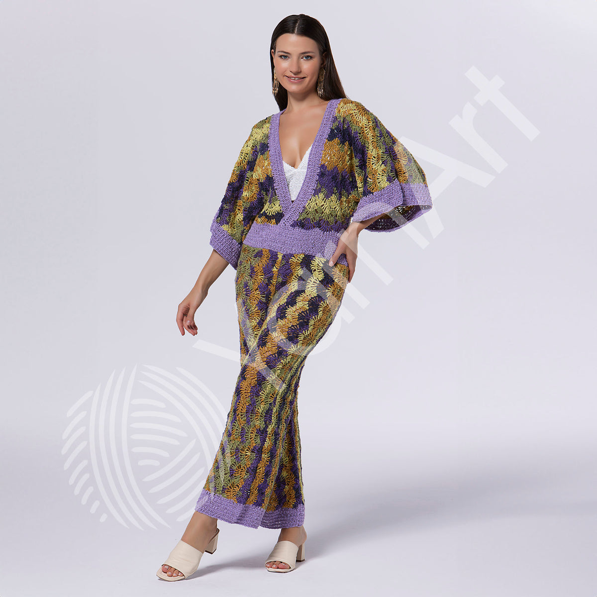 YarnArt Linen Soft siūlai 100g (linas, viskozė, medvilnė)