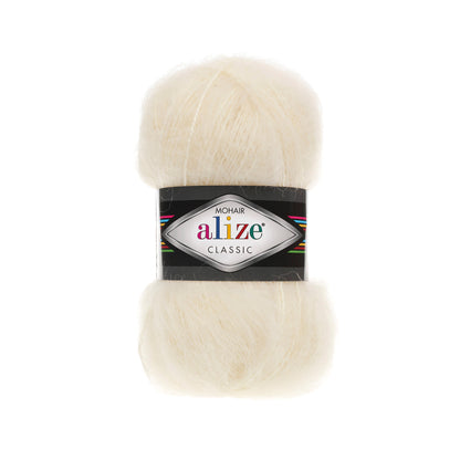 Alize Mohair Classic 100g (mohäär, vill, akrüül)