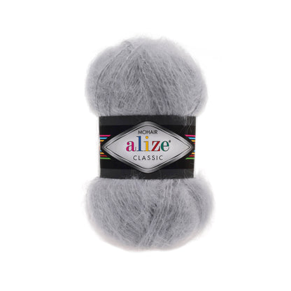 Alize Mohair Classic 100g (mohäär, vill, akrüül)