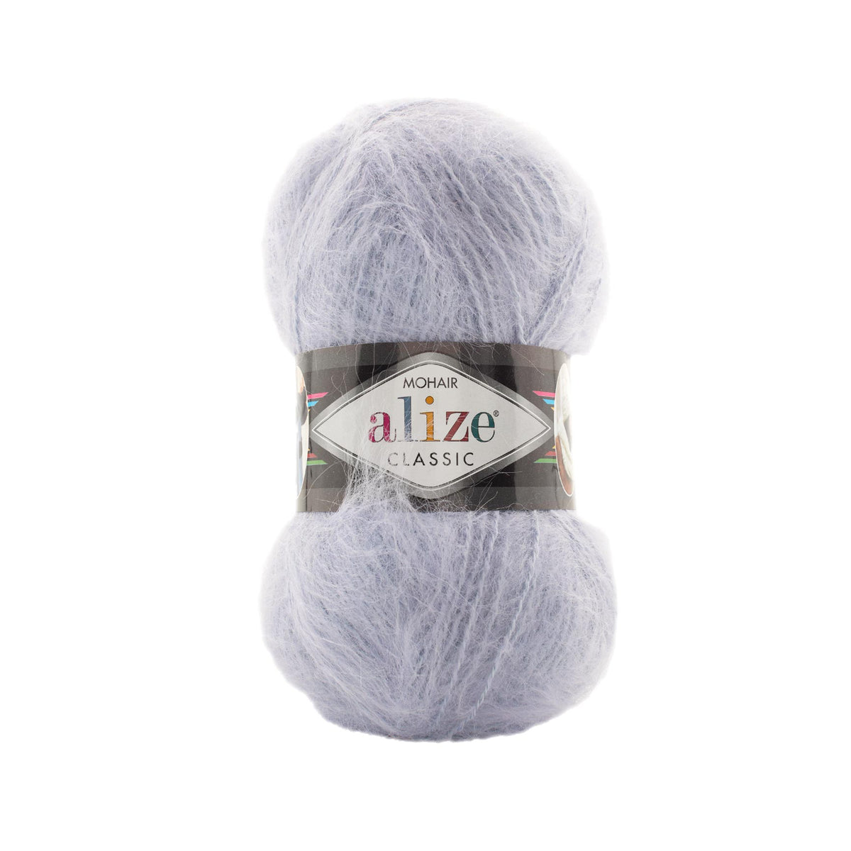Alize Mohair Classic 100g (mohäär, vill, akrüül)