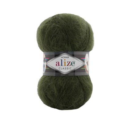 Alize Mohair Classic 100g (mohäär, vill, akrüül)