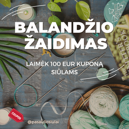 Siūlų dėžutė - Balandis 2025